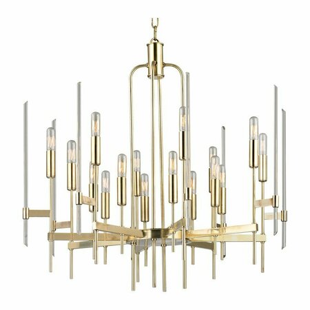 HUDSON VALLEY Bari 16 Light Chandelier 9916-AGB